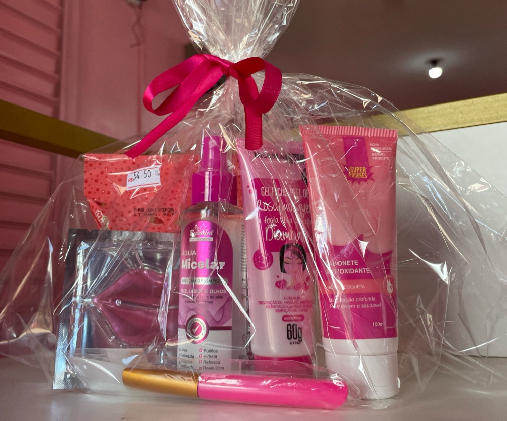 Kit Skin Care Rosa